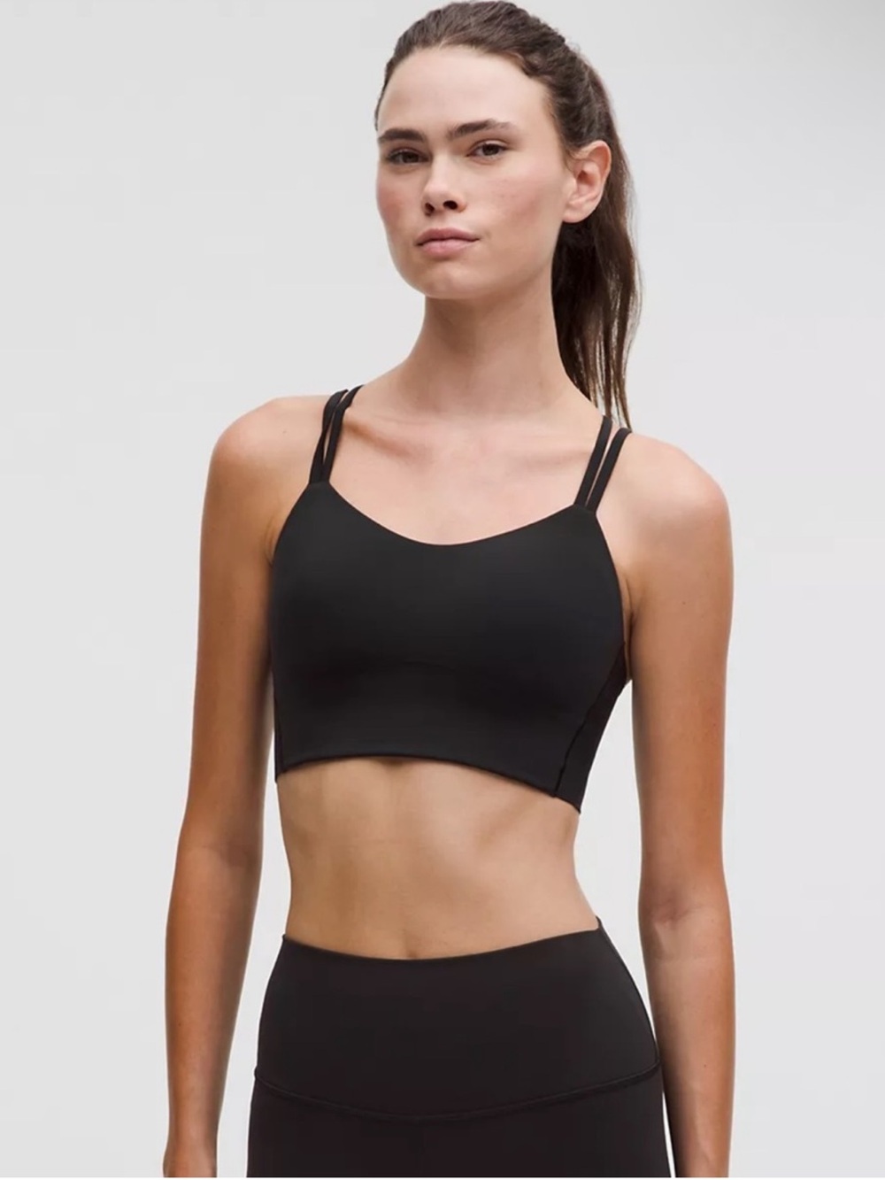Lululemon athletica like a cloud longline bra light support B/C cup